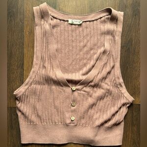 Free People sweater vest top